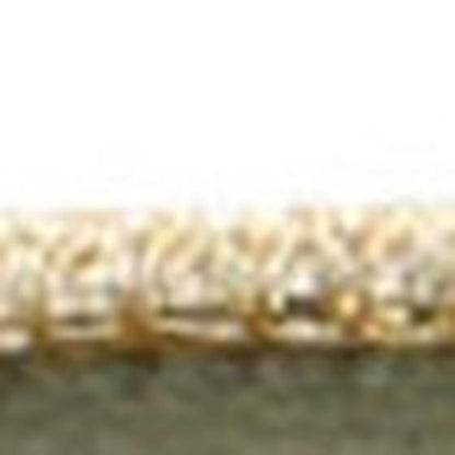 Set of Two Green And Gold Shatterproof Ribbons