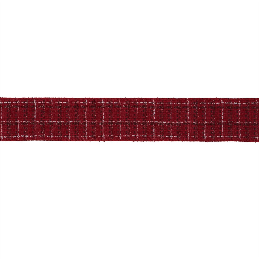 Tattersall Plaid Wired Ribbon 2.5" x 5 Yds. Shatterproof Ribbon