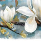 10" X 36" Magnolia Branch Floral Hanging Wall Decor