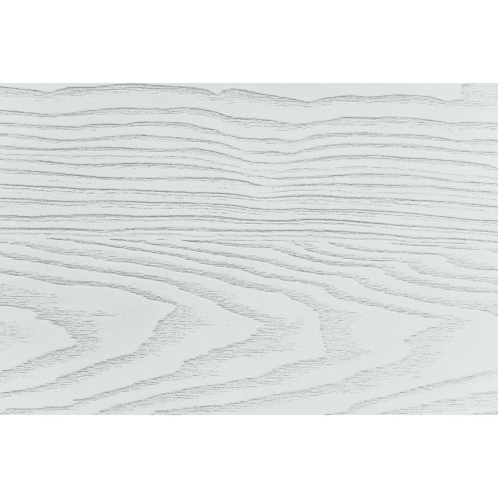 38" Gray And White Wood Five Drawer Dresser