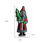 34" Red White And Green Acrylic Christmas Santa Tabletop Sign with LED