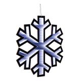 24" White Acrylic Christmas Snowflakes Tabletop Sign with LED
