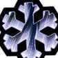 6" White Acrylic Christmas Snowflakes Tabletop Sign with LED