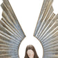 36" White And Gold Polyresin Angel Christmas Tabletop Sculpture