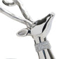 Set of Two Silver Aluminum Deer Tabletop Sculpture