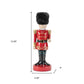 12" Black And Red Polyresin Christmas Nutcracker Figurine