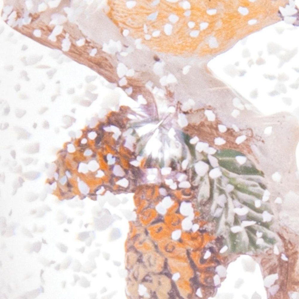 5" Beige Resin Bird Tabletop Sculpture