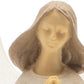 13" White Plastic Angel Tabletop Sculpture with LED