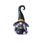 Set of Two Black Orange And Purple Polyresin Figurine