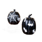 Set of Two Black And White Polyresin Tabletop Sculpture