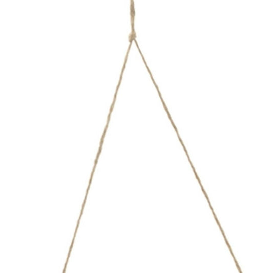 37" White And Beige Wood Bird Tabletop Sculpture