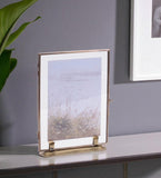 8" Gold Iron Tabletop Sign