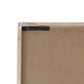 32" X 12" Natural White And Lavender Floral Wood Framed Art