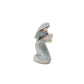 Set of Nine Beige And Gold Polyresin Figurine