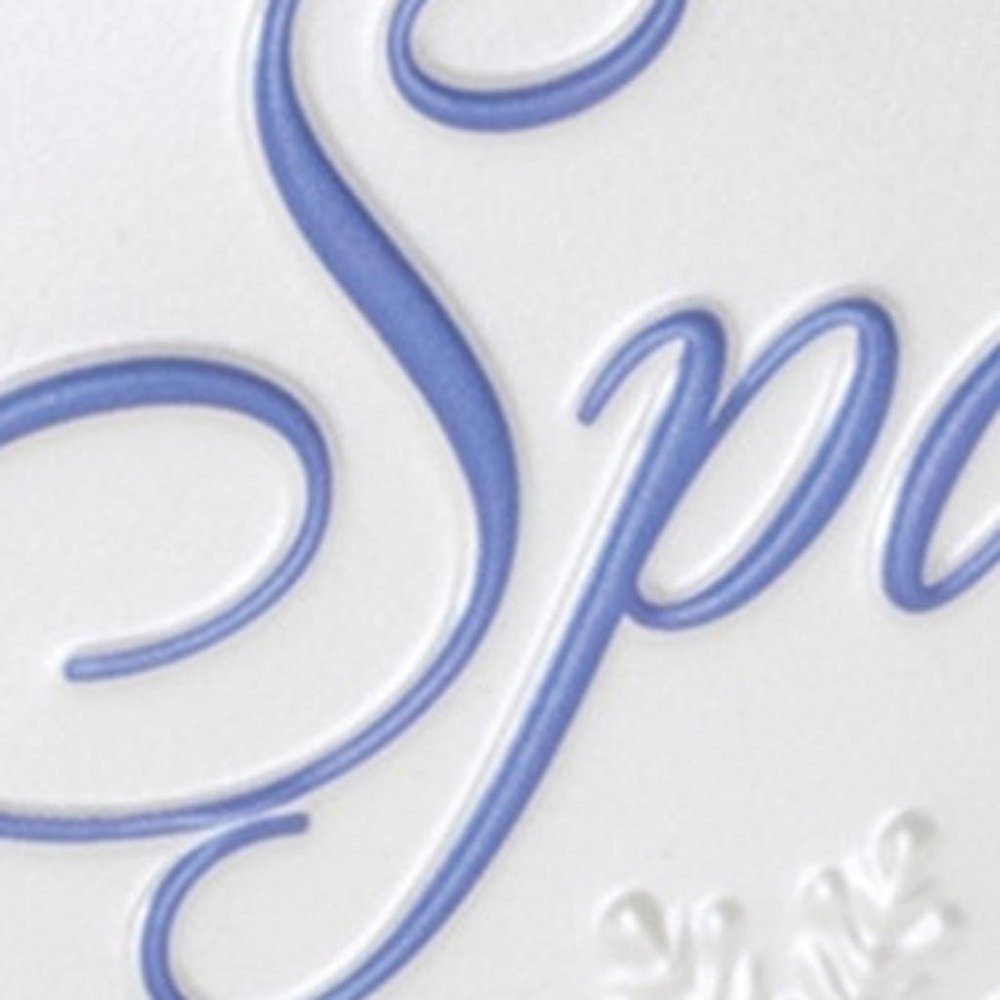 9" X 20" White And Blue Christmas Snowflake Tis The Season Wood Framed Art