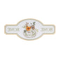 10" X 22" White Green And Orange Metal Home Sweet Home Hanging Wall Decor