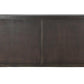 72" Dark Brown Solid Wood Shutter Style Sideboard with Four Doors