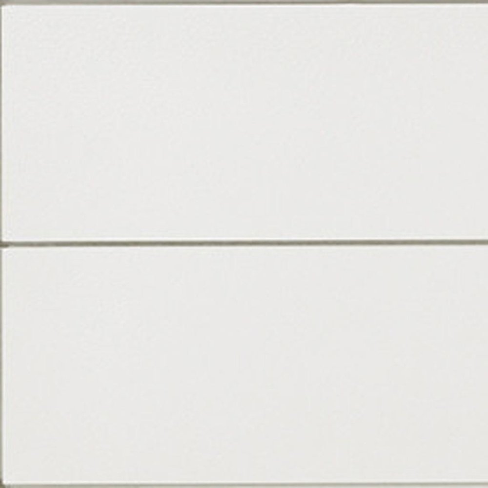 Gold and White Wood And Upholstery Lighted Queen Bed Frame