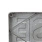 7" X 36" Gray Lake House Galvanized Metal Wall Decor