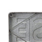 7" X 36" Gray Lake House Galvanized Metal Wall Decor