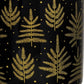 Set of Two Black And Gold Ceramic Pot Planters
