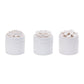Set of Three White Ceramic Flowers Decorative Keepsake Boxes