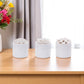 Set of Three White Ceramic Flowers Decorative Keepsake Boxes