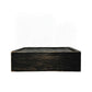 10" Black Distressed Wood Wall Mounted Floating Shelf With LED