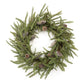 24" Green And Brown Christmas Pine And Pinecone Artificial Wreath
