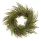 30" Green And Brown Christmas Pine Artificial Wreath