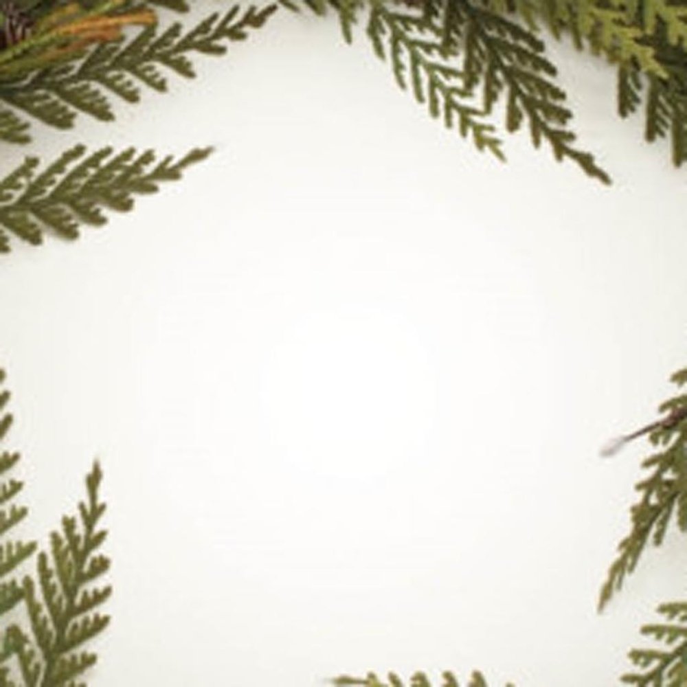 30" Green And Brown Christmas Pine Artificial Wreath