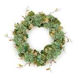 32" Green Daisy Artificial Wreath