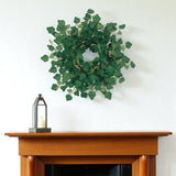 18" Green Ivy Artificial Wreath