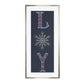 Jewels "Joy" Champagne Framed Textual Art Wall Art