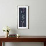 Jewels "Joy" Champagne Framed Textual Art Wall Art