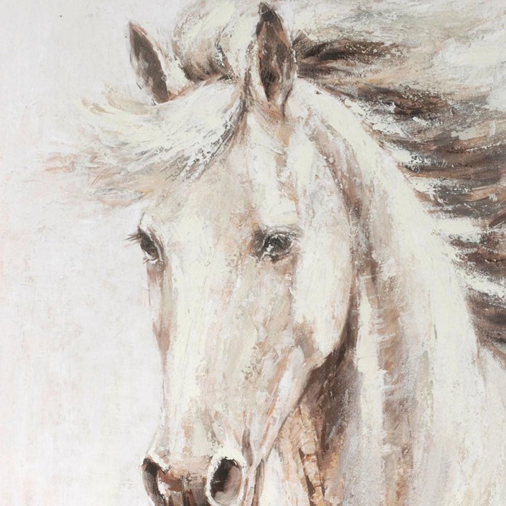 Majestic Horse Brown Framed Wall Art