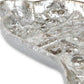 5" Silver Cast Iron Christmas Bell Trinket Tray