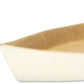 10" Gold And Off White Cast Iron Oval Boat Shaped Tray