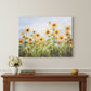 Sunflower Field Unframed Wall Art