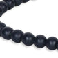 24" Dark Blue Wood Hand Painted Decorative Tassel