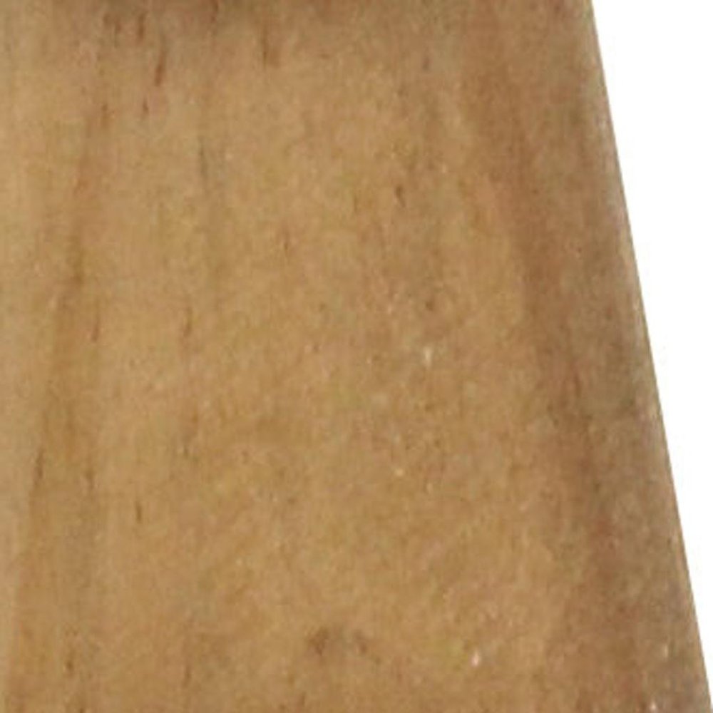 5" Brown And White Wood Hand Painted Tabletop Sculpture