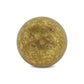 6" Gold Paper Hand Painted Orb Tabletop Sculpture