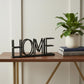 11" Black Metal Home Tabletop Sign