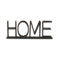 11" Black Metal Home Tabletop Sign