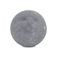 6" Silver Paper Mache Hand Painted Orb Decorative Orb