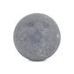 6" Silver Paper Mache Hand Painted Orb Decorative Orb