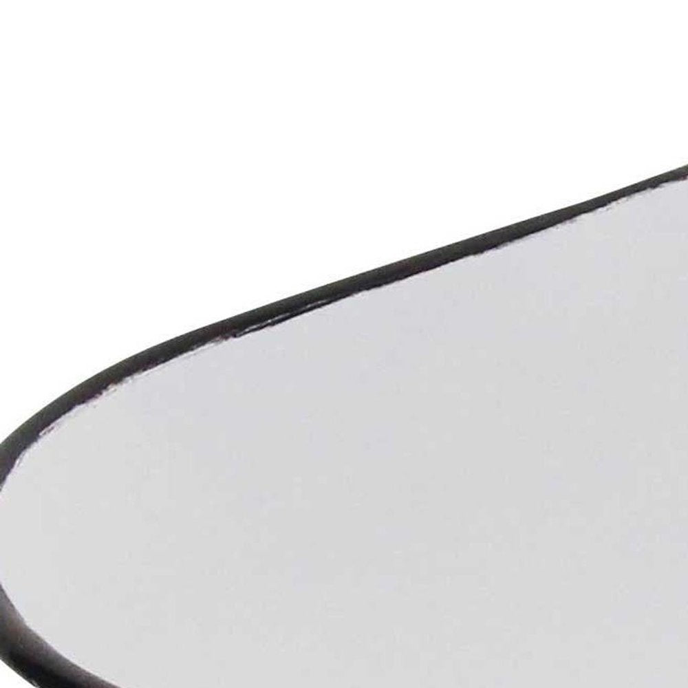 9" White Metal Hand Painted Tabletop Sculpture