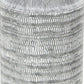 10" Gray Galvanized Metal Geometric Patterned Jug Vase