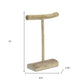 12" Brown Drift Wood Decorative Jewelry Holder