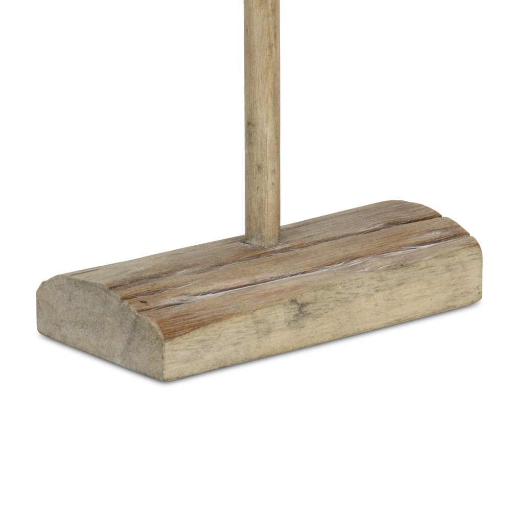 12" Brown Drift Wood Decorative Jewelry Holder